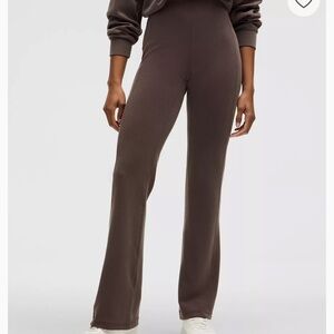 Lululemon Athletica Brown Softstream Ribbed Pants